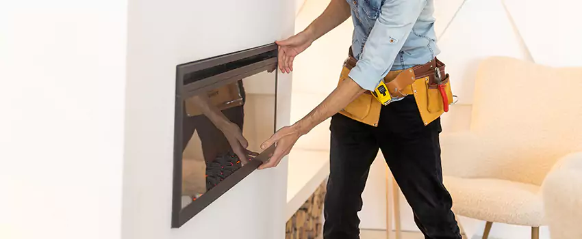 Metal Fireplace Installation in Brighton, Colorado