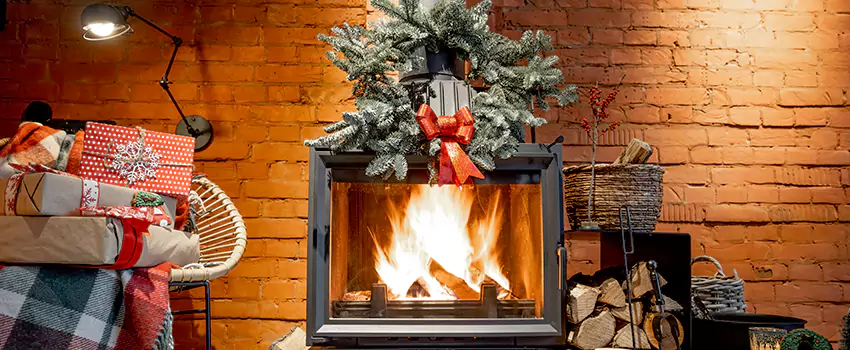 Travis Industries Linear Gas Fireplace Installation in Brighton, Colorado