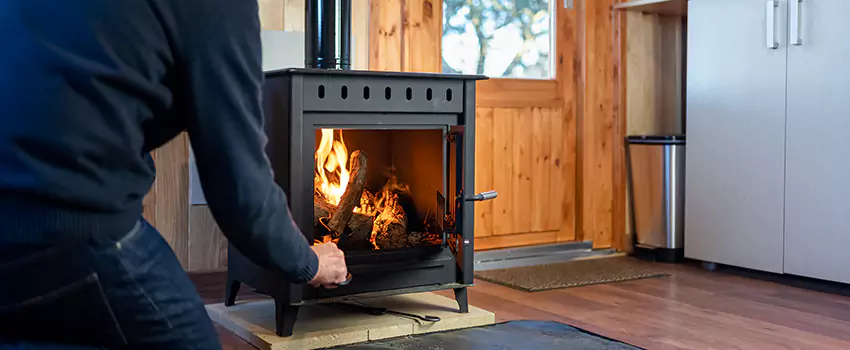 Open Hearth Wood Fireplace Installation in Brighton, CO