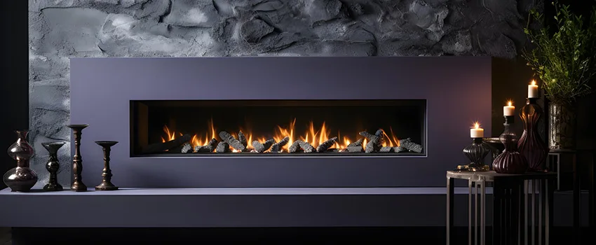 Ember Bed for Ventless Gas Fireplace in Brighton, CO