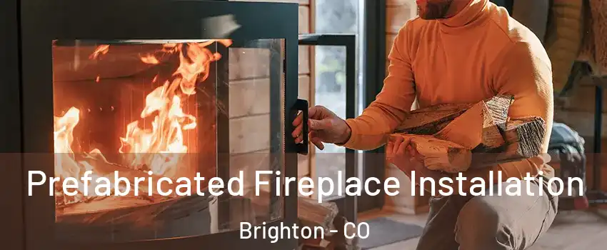  Prefabricated Fireplace Installation Brighton - CO